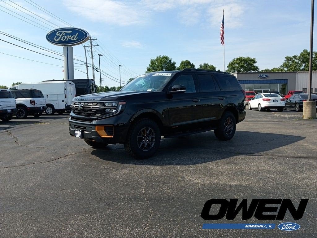 2026 Ford Expedition Tremor in Agate Black Metallic — front three-quarter view