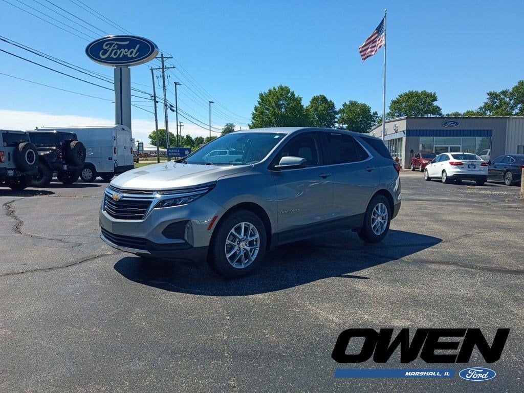 2024 Chevrolet Equinox LT in Sterling Gray Metallic — front three-quarter view