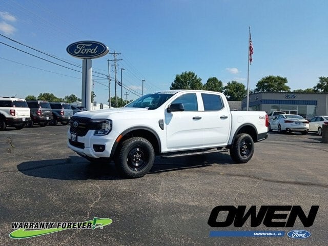 2026 Ford Ranger XL in Oxford White — front three-quarter view