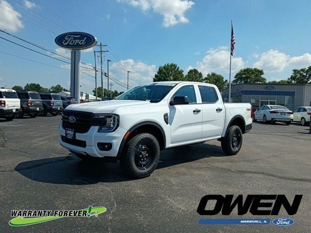 2026 Ford Ranger XL in Oxford White — front three-quarter view